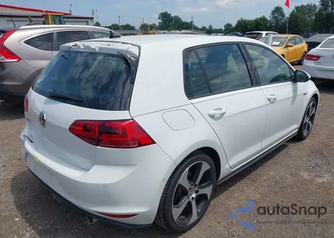 2016 Volkswagen Golf Gti Autobahn 4-Door из США, поврежденный, VIN 3VW4T7AU3GM009167